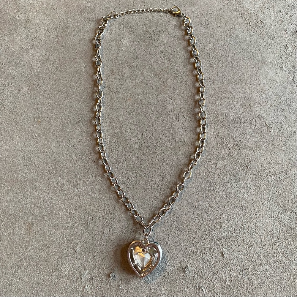 Blue Heart Necklace - Picture 8 of 9